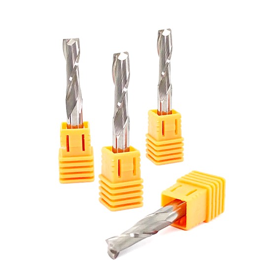 2 Spiral Flute Up Cut Router Bits