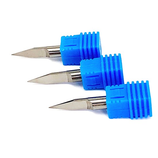 Solid Carbide Flat Bottom Engraving Bits For Wood