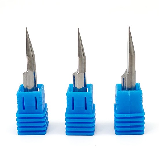 Solid Carbide Flat Bottom Engraving Bits For Wood