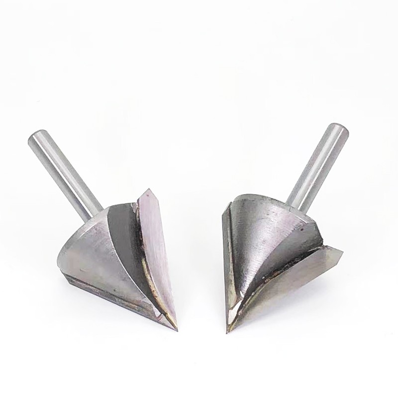 Carbide Woodworking 3D CNC Router V Shape End Mill