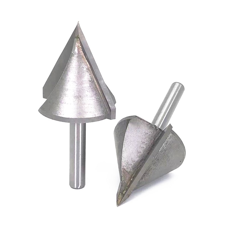 Carbide Woodworking 3D CNC Router V Shape End Mill