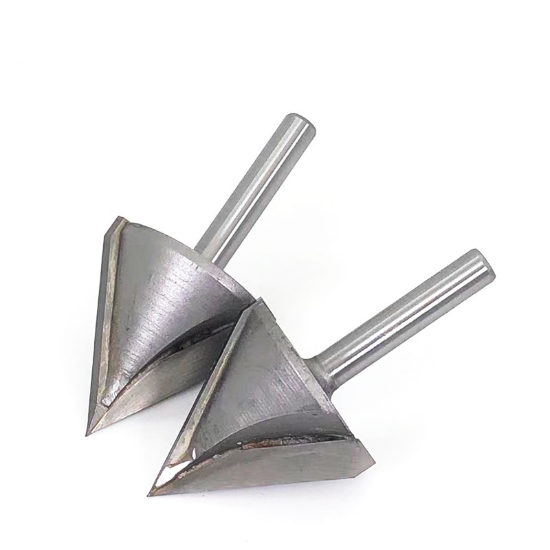 Carbide Woodworking 3D CNC Router V Shape End Mill