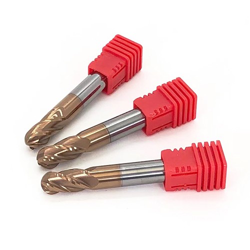 Carbide 4 flute ball end  mill